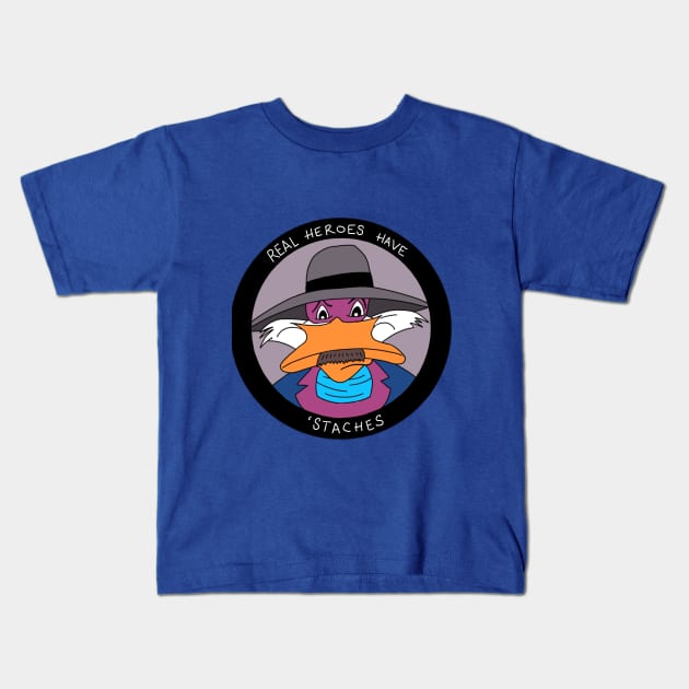 Movember Darkwing Kids T-Shirt by DxA2017